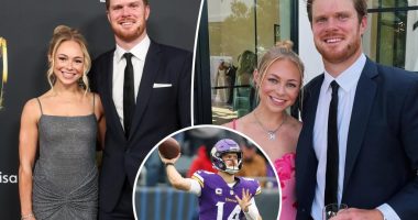 Sam Darnold engaged to longtime girlfriend in stunning beach proposal