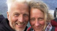 Following an investigation into their backgrounds, The Observer said that The Salt Path's protagonists, Raynor Winn (right) and her husband, Moth Winn (left), could have misled fans
