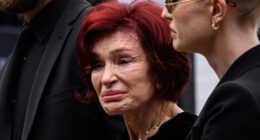 Sharon Osbourne's Overwhelming Grief At Ozzy's Funeral Is Gutting To See
