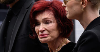 Sharon Osbourne's Overwhelming Grief At Ozzy's Funeral Is Gutting To See