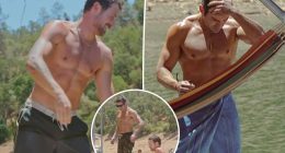 Shirtless Zac Efron and brother Dylan get wet and wild during summer day at the lake