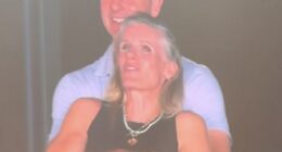 Andrew Byron, CEO of an artificial intelligence startup and his Chief People Officer, Kristin Cabot, were caught in an intimate moment at the Coldplay concert on Tuesday