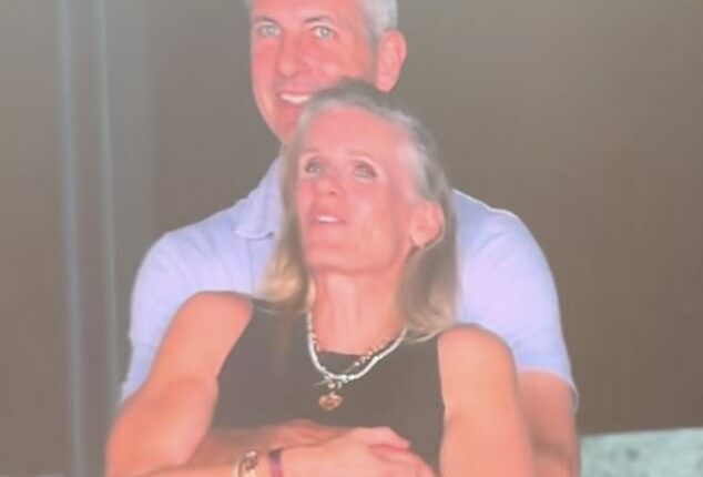 Andrew Byron, CEO of an artificial intelligence startup and his Chief People Officer, Kristin Cabot, were caught in an intimate moment at the Coldplay concert on Tuesday