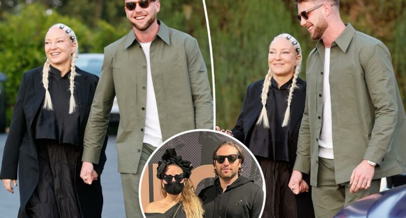 Sia, 49, holds hands with Harry Jowsey, 28, months after filing for divorce from Dan Bernard