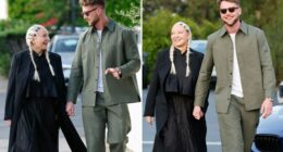 Sia sparks romance rumours with Netflix star Harry Jowsey as they’re spotted holding hands after cosy dinner date