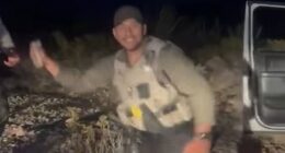 Grant County Sheriff's Deputy Alejandro Gomez, 27, was caught in cellphone video from August of last year horrifically injuring the animal