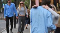 Sophie Turner and beau Peregrine Pearson spotted canoodling in London after reconciliation