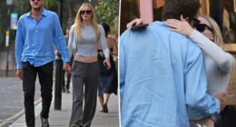 Sophie Turner and beau Peregrine Pearson spotted canoodling in London after reconciliation