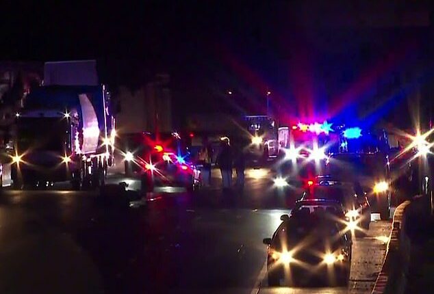 The motorcyclist was travelling on the M4 Motorway when he was thrown onto the road and struck by a police car after he had collided with a white sedan