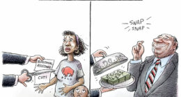 Government Handouts by Adam Zyglis, The Buffalo News