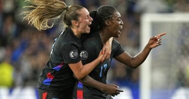 Michelle Agyemang is a new hero for the Lionesses after scoring two pivotal goals at the Euros