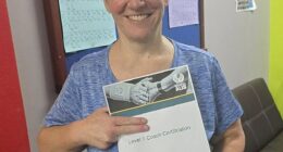 NSW teacher and zoo photographer Jo Cabban (pictured) was mauled by a lioness while she stood next to the cleaning pen on Sunday
