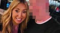 Lisa Lewis, 43, claims Jack*, 42, (pictured together) used his official access to live footage across the state to secretly spy on her during nights out