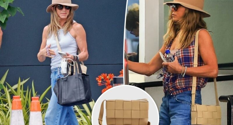 This $120 bag looks just like the $3,000 one Jennifer Aniston carries on repeat