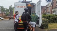 Cheshire Police cops staged a series of raids targeting alleged members of an Albanian crime gang on Wednesday