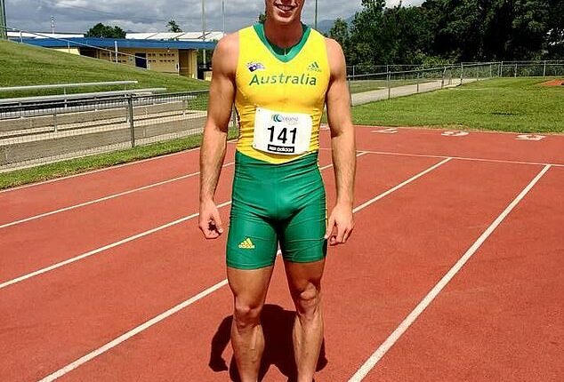 The Aussie athletics community has been devastated by the death of Tommy Oswald (pictured)