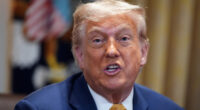 Trump Gets Another Fried Bleach Job & At This Rate His 'Do Is A Ticking Time Bomb
