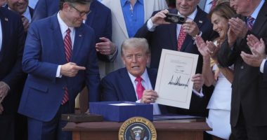 Trump Signed the BBB at the The White House on the 4th of July