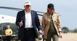 President Donald Trump was furious about people throwing rocks at ICE agents during the Thursday raid of a cannabis farm in Camarillo, a city in Southern California