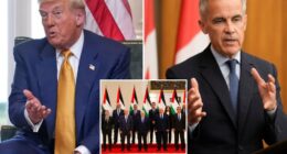 Trump says it’s hard to make deal with Canada for backing Palestinian statehood