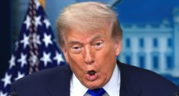 Trump's Greasy Fox News Interview Puts His Botched Tan & Bad Makeup On Blast