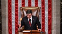 Speaker Mike Johnson gavels down the passing vote for President Donald Trump's 'big, beautiful bill'