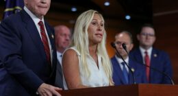 Rep. Marjorie Taylor Greene (R-GA) is calling out the Trump administration's surprise move to pushing a new policy to arm Ukraine with munitions paid for by European allies. It comes after she blasted the U.S. strike on Iranian nuclear facilities