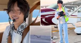 US teen Ethan Guo detained in Antarctica while venturing on solo flight to 7 continents to raise money for childhood cancer research