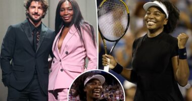 Venus Williams confirms engagement to actor Andrea Preti after triumphant tennis return