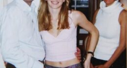 Virginia Roberts Giuffre was 16 years old when she was recruited by Ghislaine Maxwell from the spa at Mar-a-Lago to work for Jeffrey Epstein. She is pictured here in an undated photo with Prince Andrew, whom she had accused of sexual assault