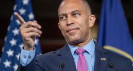 WATCH: House Democrat Snoozes on Camera During Hakeem Jeffries' Fauxlibuster