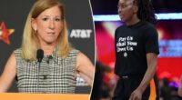 WNBA’s Cathy Engelbert counters on ‘constructive’ CBA talks as players send message before All-Star game