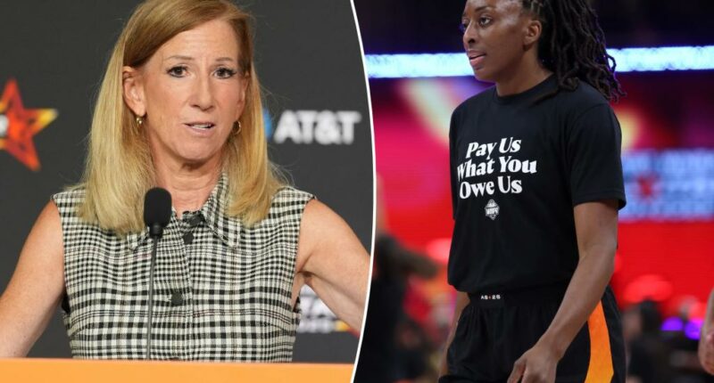 WNBA’s Cathy Engelbert counters on ‘constructive’ CBA talks as players send message before All-Star game