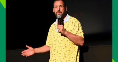 What do tickets cost to see Adam Sandler on his 2025 comedy tour?