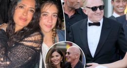 Why Salma Hayek skipped Jeff Bezos and Lauren Sánchez’s wedding while billionaire hubby attended solo