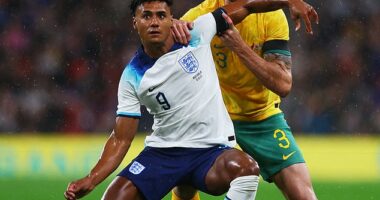 Socceroos defender Cameron Burgess (pictured, right) joined Championship side Swansea City on a three-year deal in June - and now he is set to rub shoulders with US rap star Snoop Dogg, who has become the club's new co-owner