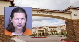 Wife discovered with blue tongue after her husband fatally poisoned her slushy with sleeping pills from Target: Police