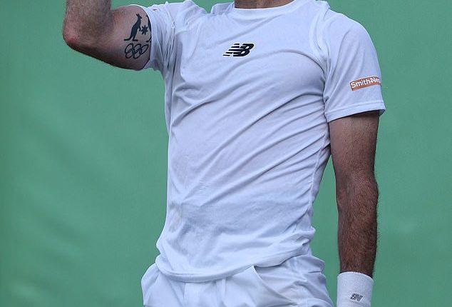 Jordan Thompson's impressive Wimbledon march has continued, with the wounded warrior storming into the fourth round for the first time after beating Italian Luciano Darderi