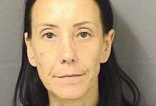 Caroline Shaw (pictured), was arrested after she made the odd request to chat with Trump at the gates of the exclusive Palm Beach club on July 7 at around 10pm