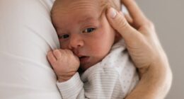 Thaddeus Daniel Pierce was born from an embryo that was frozen in 1994, on July 26 this year (stock image)