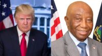 “You were educated where? “- Donald Trump queries Joseph Boakai about his English accent