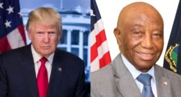 “You were educated where? “- Donald Trump queries Joseph Boakai about his English accent