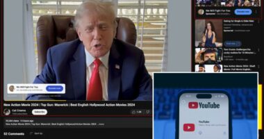 YouTube minting billions off pirated videos placed next to ads for Trump, GM and more, bombshell report reveals: ‘They’re letting it happen’