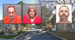 'Chihuahuas began chewing on him': Married couple lived with corpse of 'intimate' threesome partner for 18 months after he died to collect his Social Security money, police say