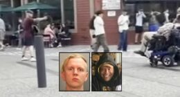 'I can see the heat of the slug coming at me': Veteran in wheelchair shot in broad daylight outside Starbucks by same man who plowed into tent filled with Trump supporters, authorities say