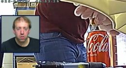 'She became ill': Man caught on hidden camera spiking co-worker's Cokes with Gorilla super glue pleads guilty