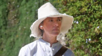 80s movie bombshell, now 58, looks chic in white on walk with dogs in very rare sighting – who is she?