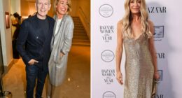Cat Deeley takes her wedding ring off for dinner with male friend in Spain – after split from Patrick Kielty