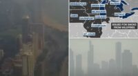 Chicago, Minneapolis smothered with worst air quality in world as Canadian wildfire smoke returns