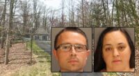 Child forced to live in wooden shed for months, use hose for water as punishment for 'inappropriate behaviors,' police say